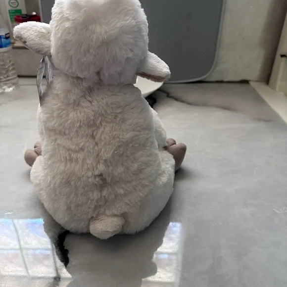 Jellycat Cream and Brown Stuffed Lamb - Picture 4 of 8